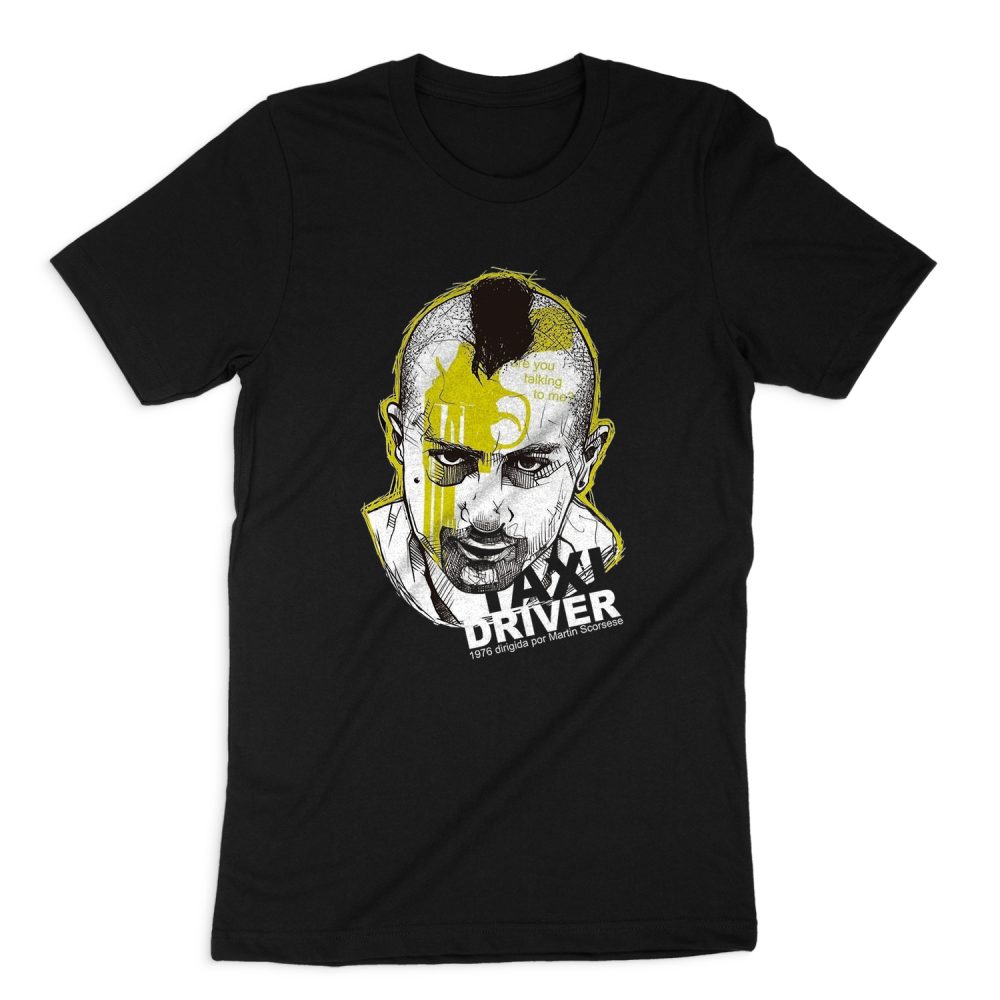 ARE YOU TALKING TO ME - TAXI DRIVER SHORT SLEEVE T-SHIRT