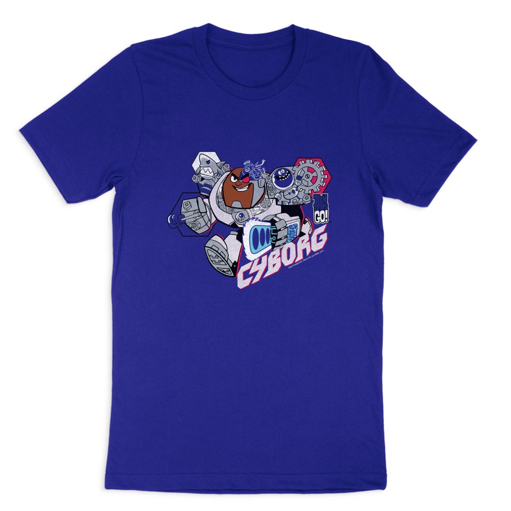 TEEN TITANS GO CYBORG SHORT SLEEVE T-SHIRT
