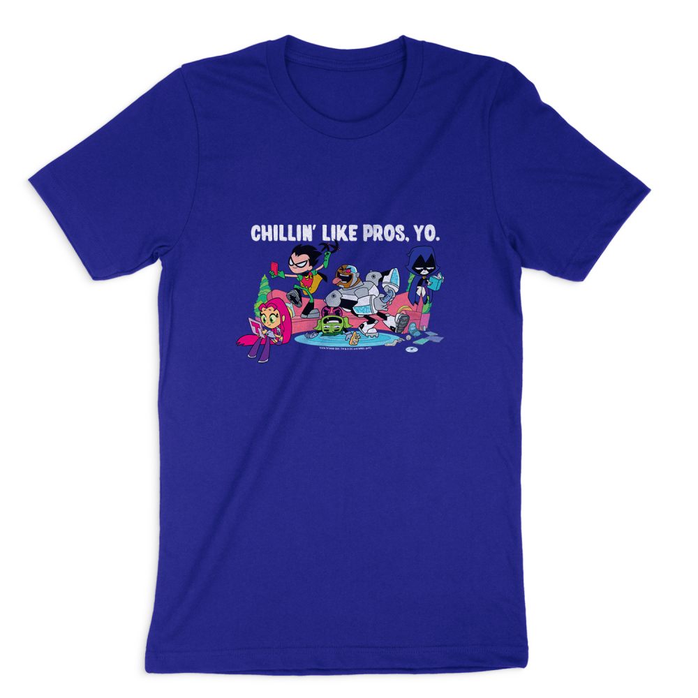 TEEN TITANS GO LIKE PROS YO SHORT SLEEVE T-SHIRT