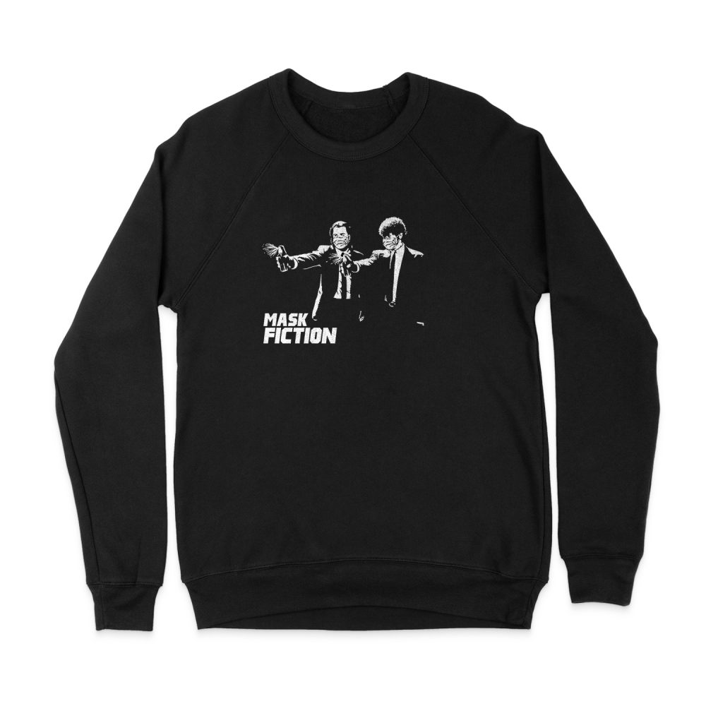 MASK FICTION COVID 19 SWEATSHIRT
