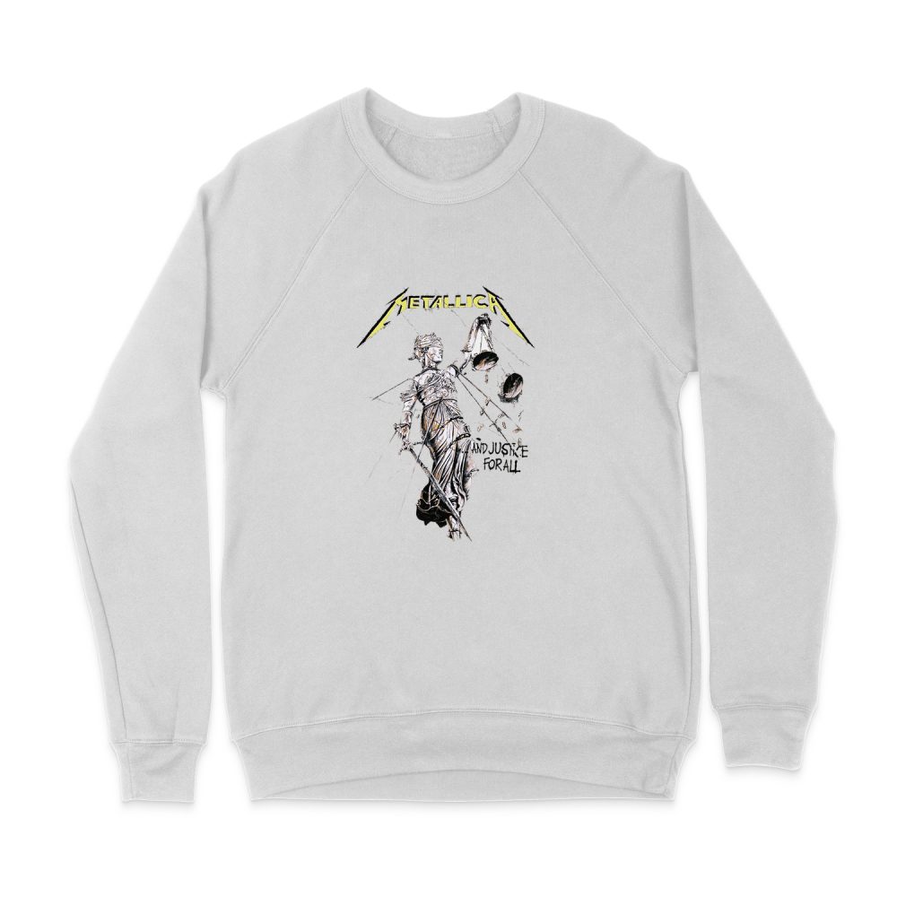 METAKICA AND JUSTICE FOR ALL SWEATSHIRT