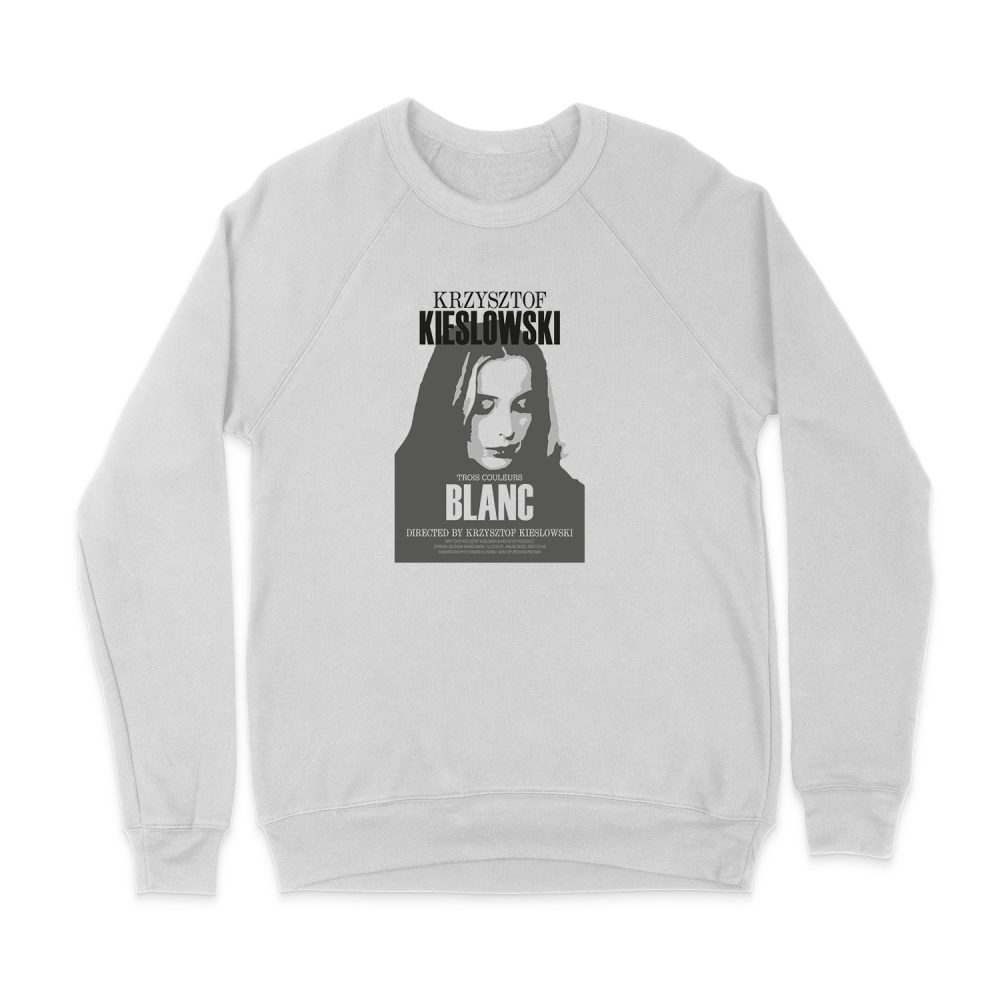 KRZYSZTOF KIESLOWSKI - THREE COLORS WHITE SWEATSHIRT
