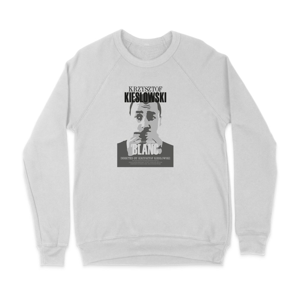 KRZYSZTOF KIESLOWSKI - THREE COLORS WHITE SWEATSHIRT