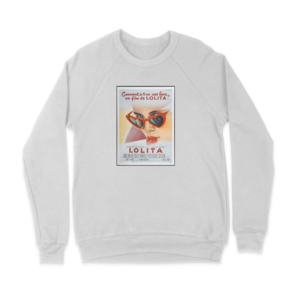 STANLEY KUBRICK MOVIE POSTER - LOLITA SWEATSHIRT