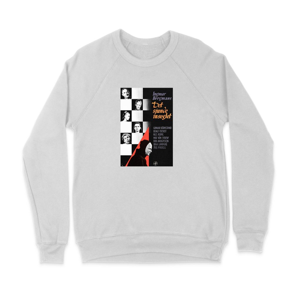 THE SEVENTH SEAL BIRGMAN POSTER SWEATSHIRT