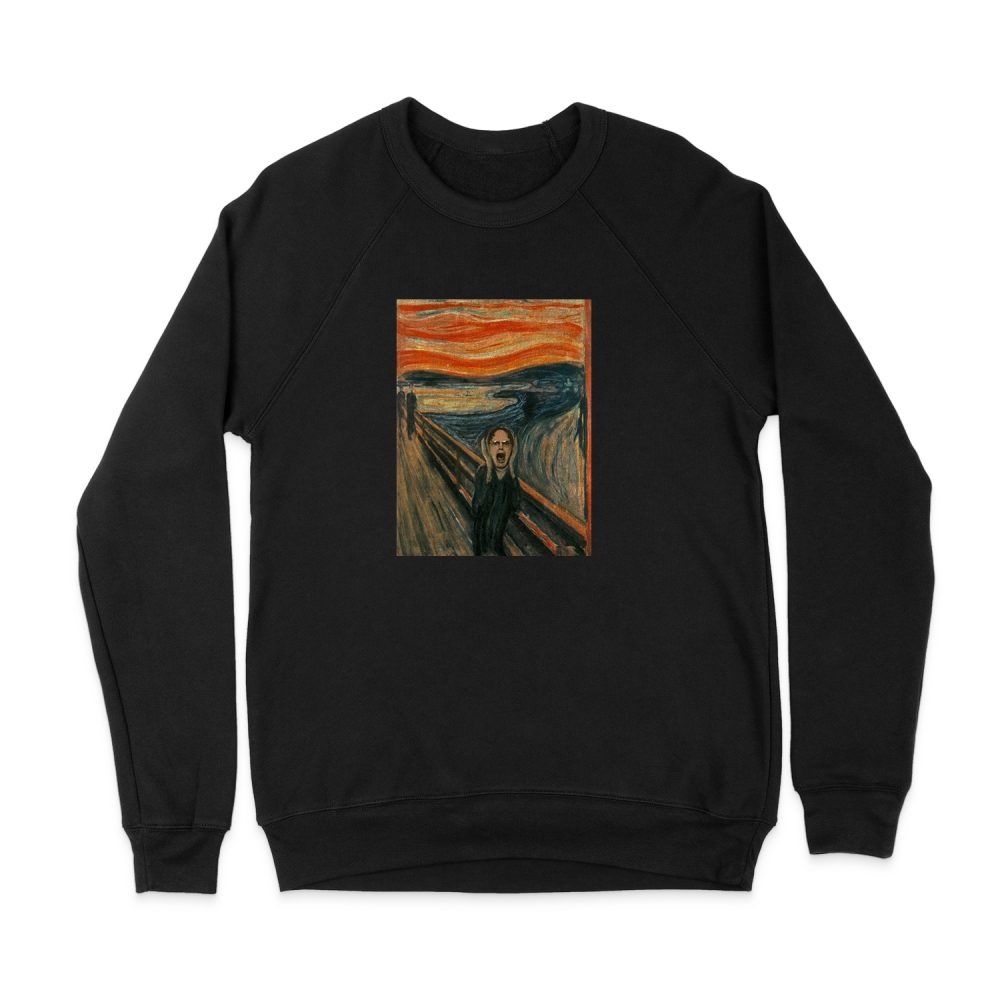 DWIGHT SCHRUTE -  SCREAM PAINTING SWEATSHIRT