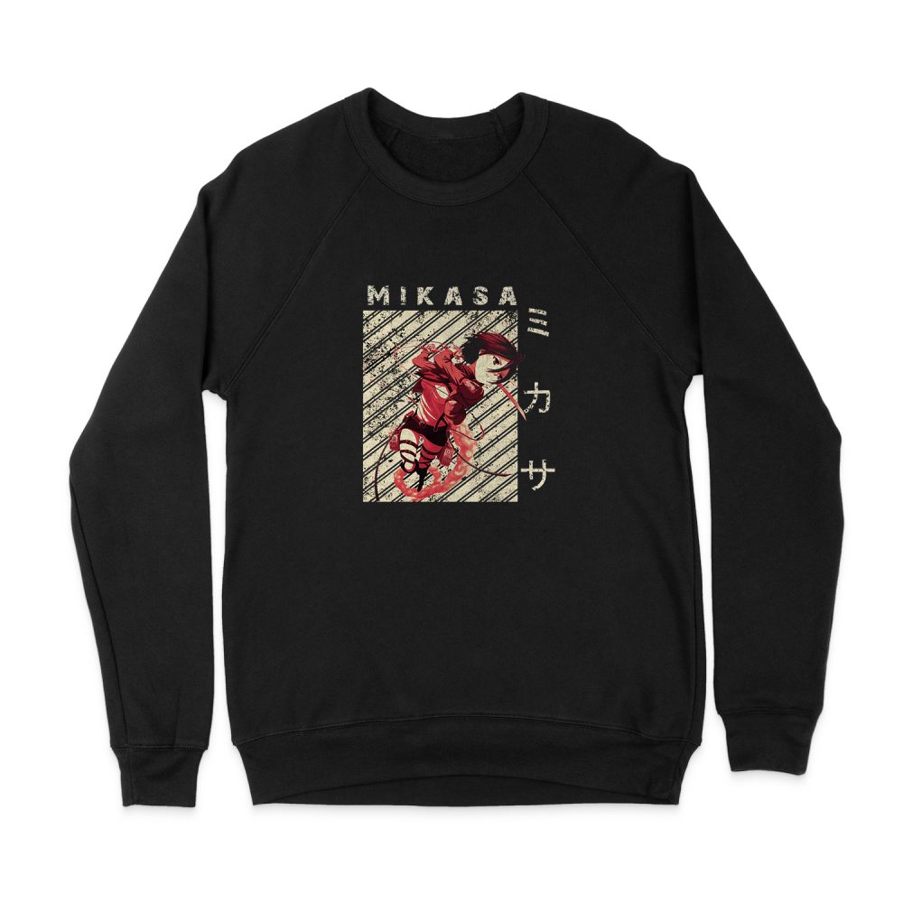 ATTACK ON TITAN - MIKASA ACKERMAN SWEATSHIRT