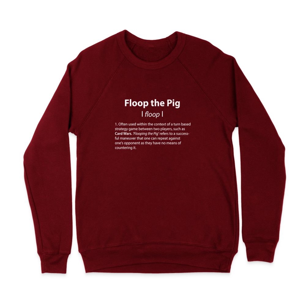 ADVENTURE TIME FLOOP THE PIG SWEATSHIRT