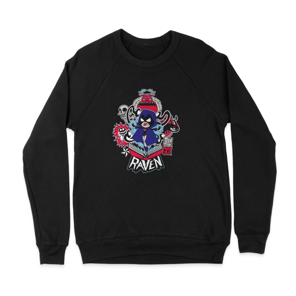TEEN TITANS GO RAVEN SWEATSHIRT