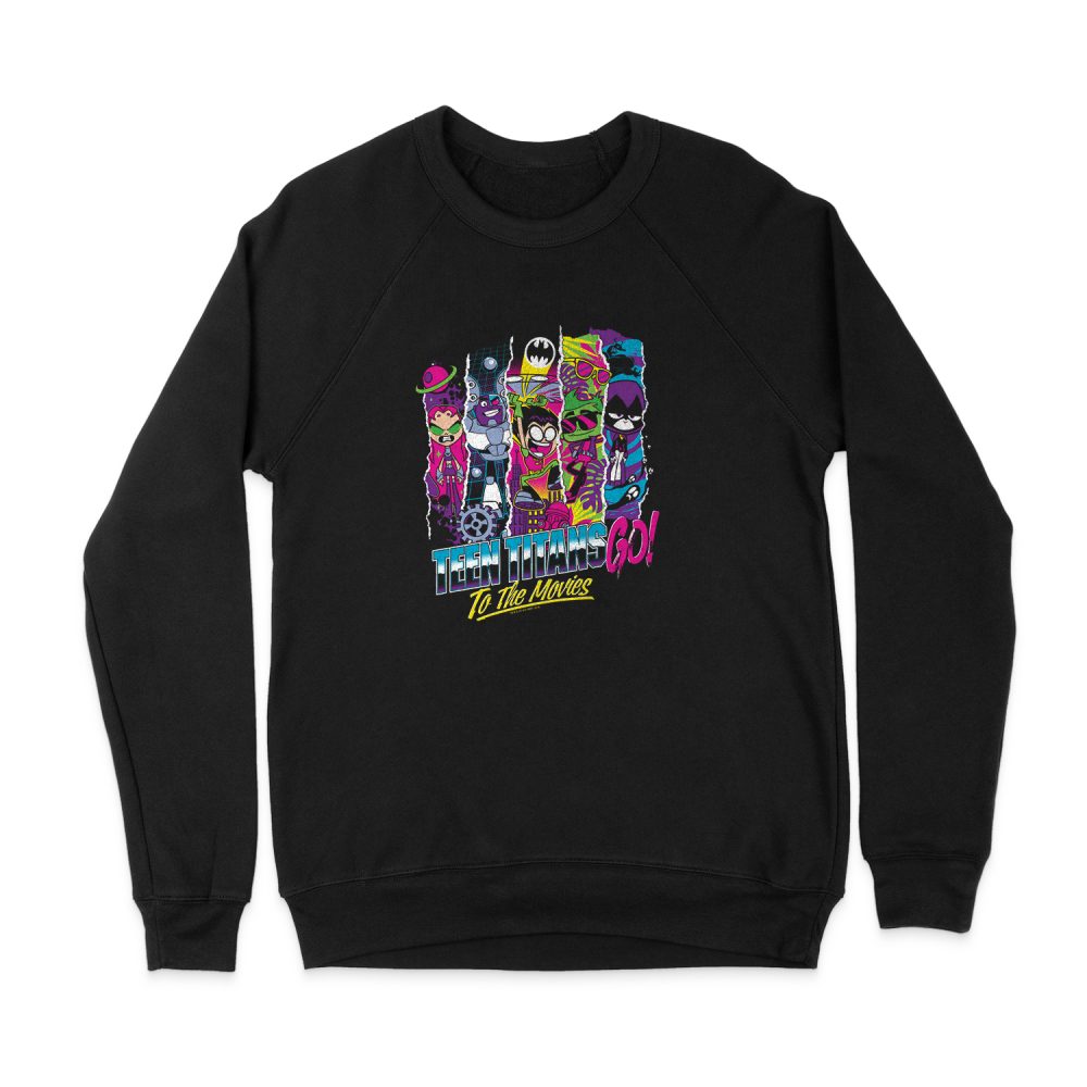 TITANS GO TO THE MOVIES SWEATSHIRT