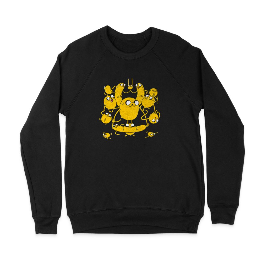 ADVENTURE TIME JAKES SWEATSHIRT