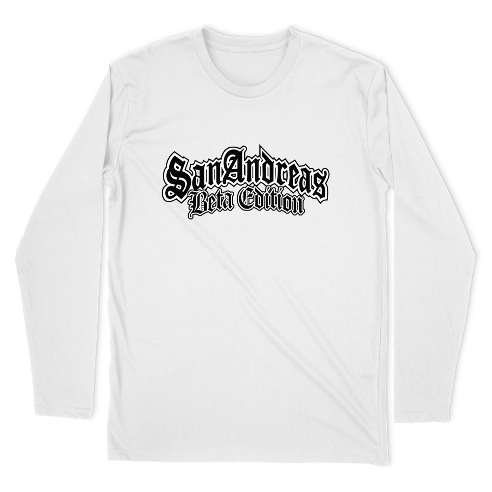 SAN ANDREAS LOGO LONG SLEEVE T-SHIRT