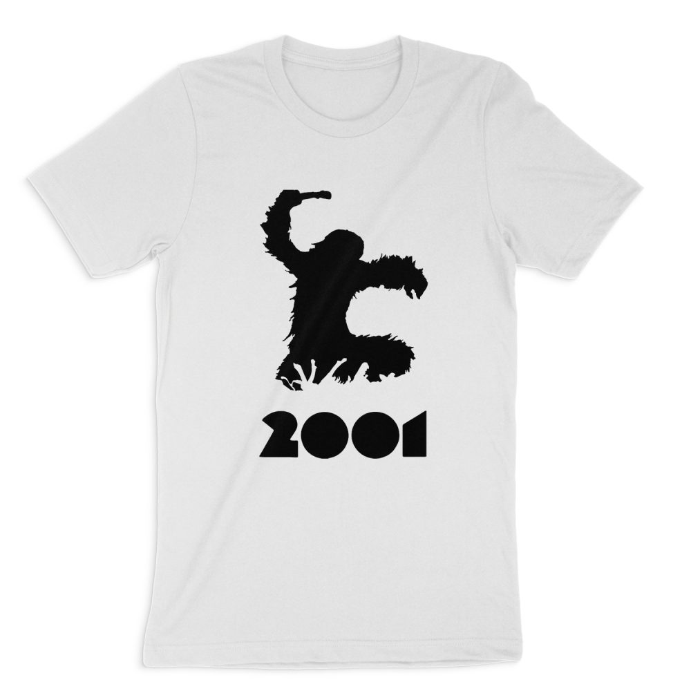 2001 MONKEY A SPACE ODYSSEY SHORT SLEEVE T-SHIRT
