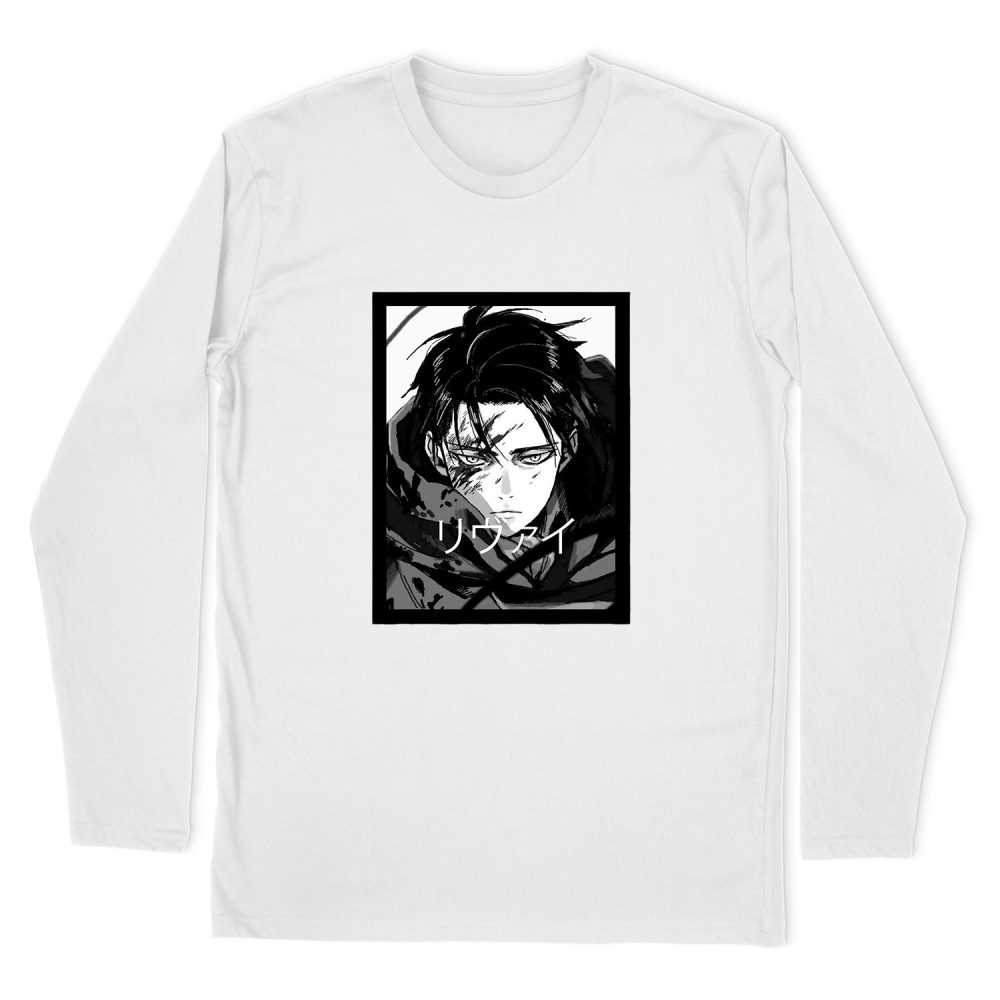 LEVI ACKERMAN - ATTACK ON TITAN #2 LONG SLEEVE T-SHIRT