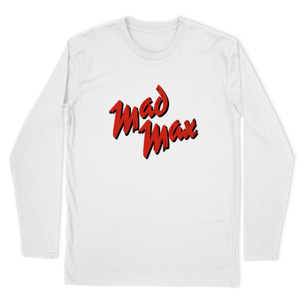 MAD MAX RED LOGO LONG SLEEVE T-SHIRT
