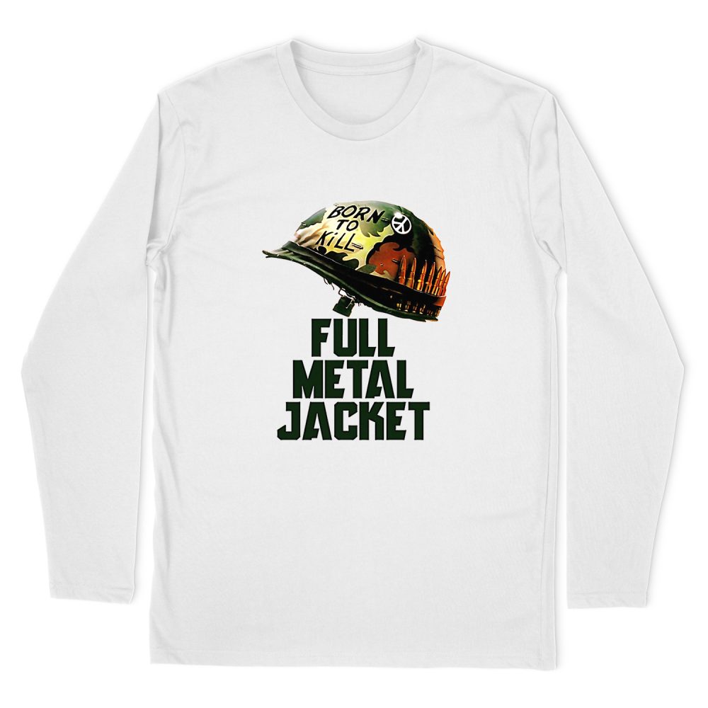 FULL METAL JACKET - STANLEY KUBRICK MOVIE POSTER LONG SLEEVE T-SHIRT