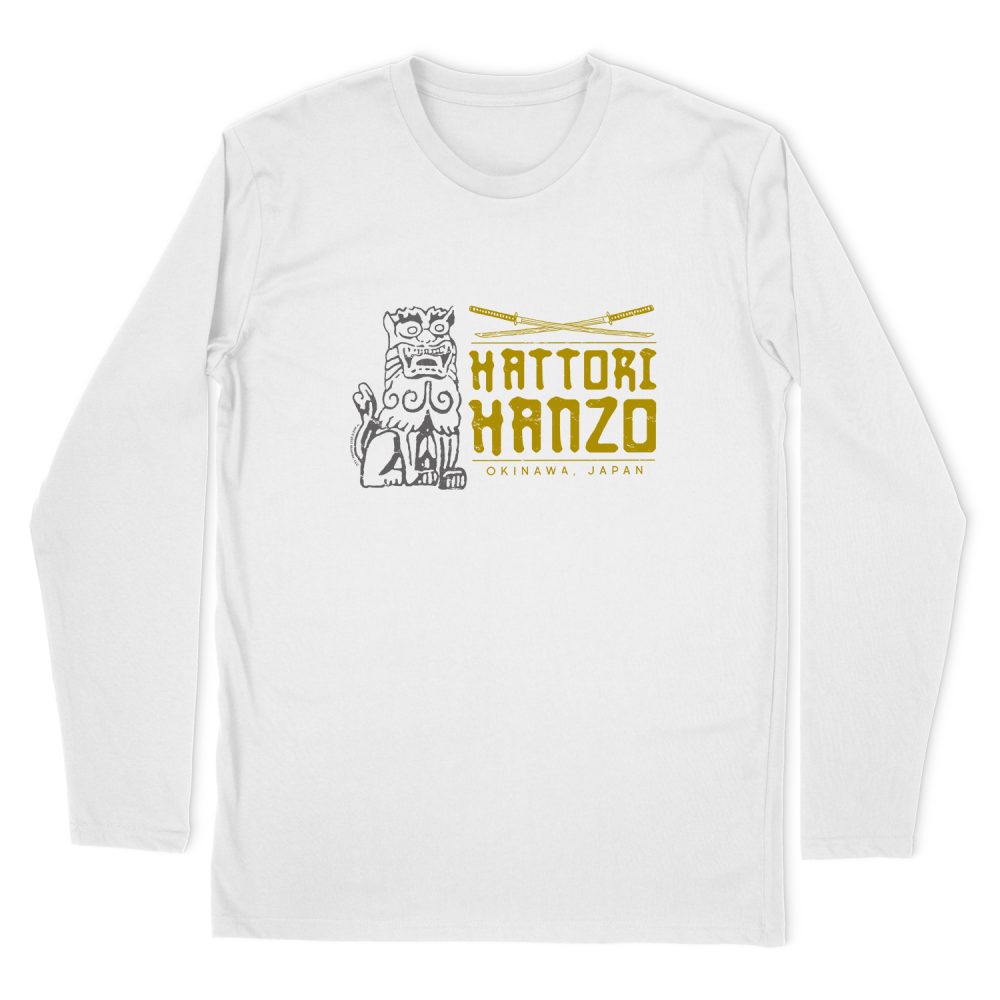 KILL BILL HANZO SWORDS LONG SLEEVE T-SHIRT
