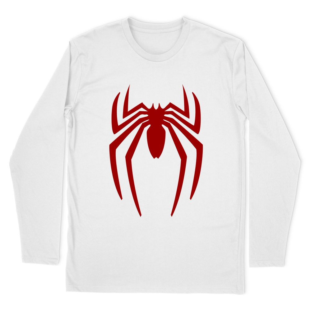 SPIDER MAN LOGO #2 LONG SLEEVE T-SHIRT