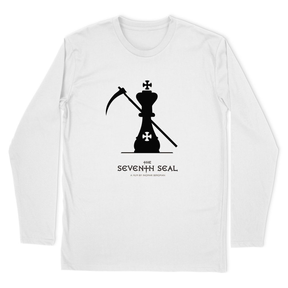 THE SEVENTH SEAL BY INGMER BERGMAN LONG SLEEVE T-SHIRT