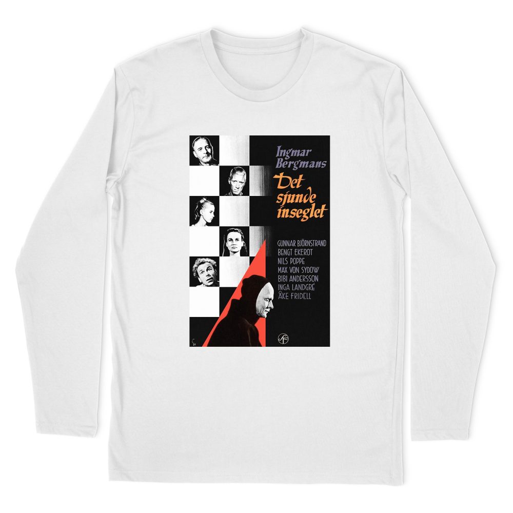 THE SEVENTH SEAL BIRGMAN POSTER LONG SLEEVE T-SHIRT