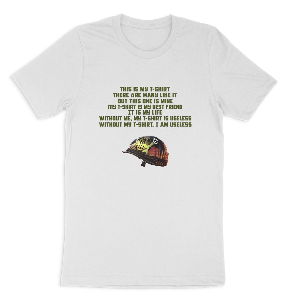 STANLEY KUBRICK - FULL METAL JACKET SHORT SLEEVE T-SHIRT