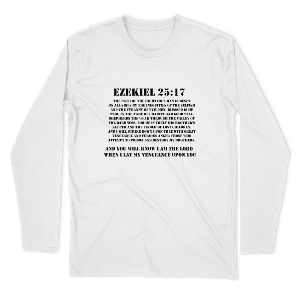 EZEKIEL 2517 LONG SLEEVE T-SHIRT