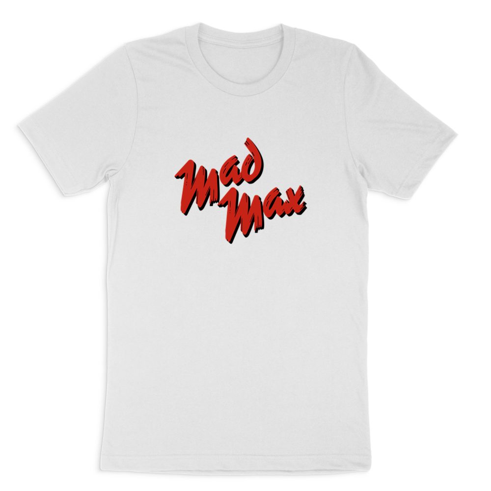 MAD MAX RED LOGO SHORT SLEEVE T-SHIRT