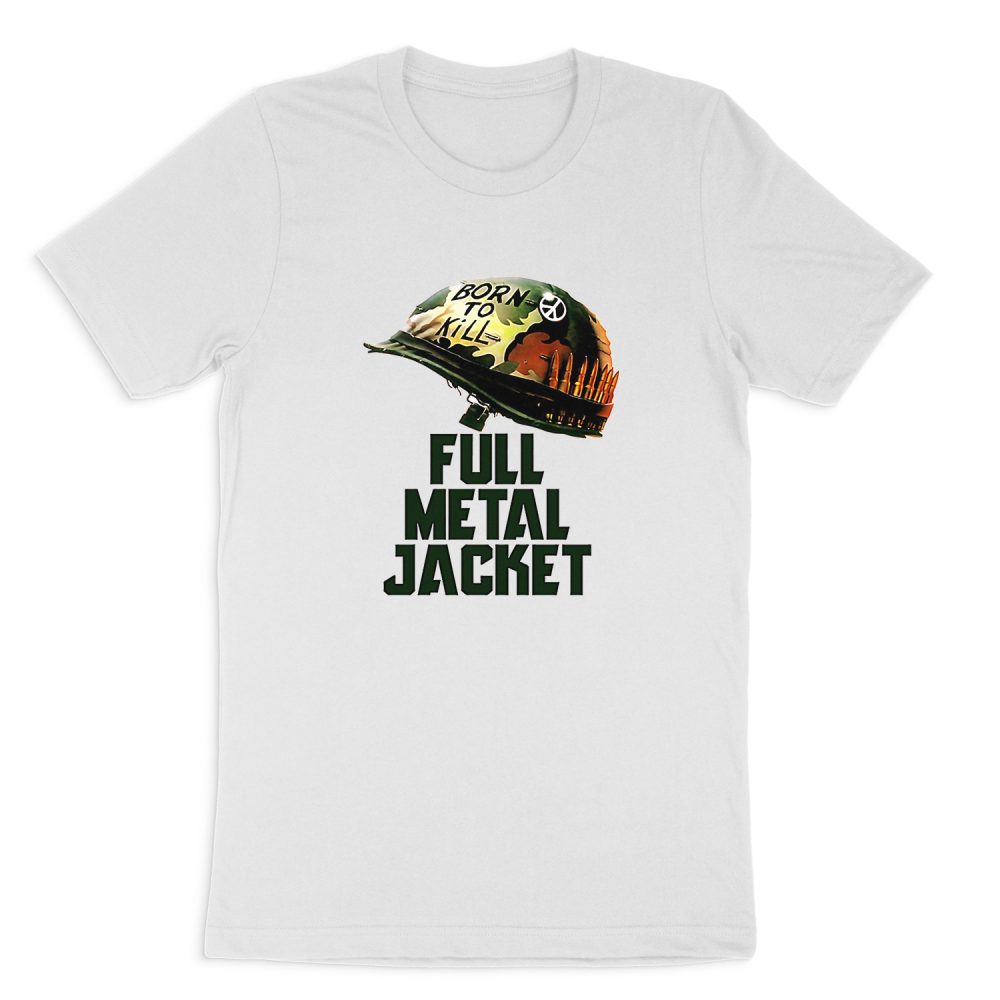 FULL METAL JACKET - STANLEY KUBRICK MOVIE POSTER SHORT SLEEVE T-SHIRT