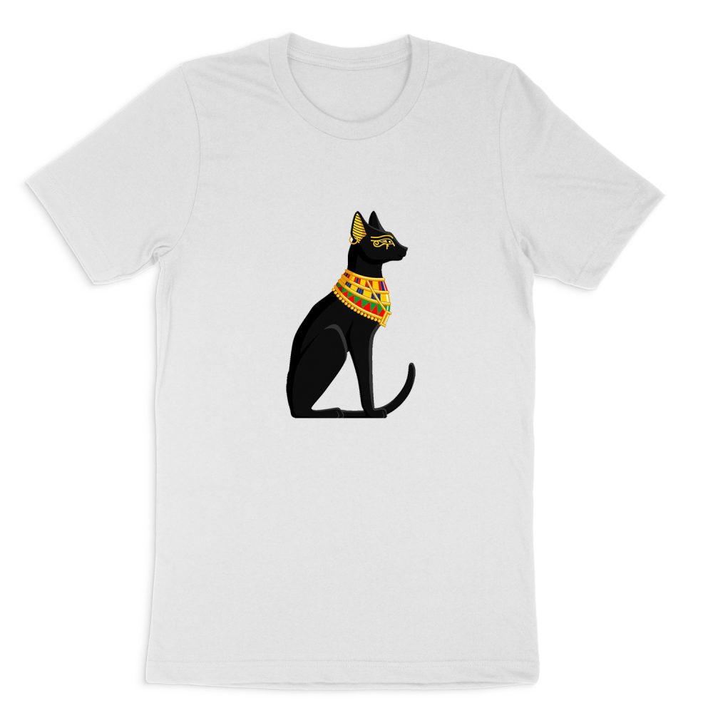 EGYPTIAN CAT SHORT SLEEVE T-SHIRT