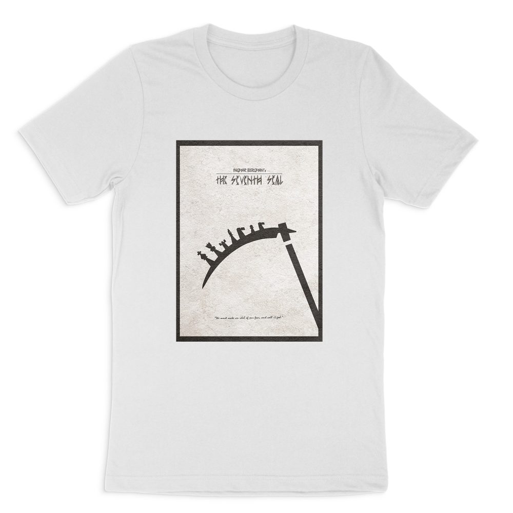 THE SEVENTH SEAL POSTER #2 SHORT SLEEVE T-SHIRT