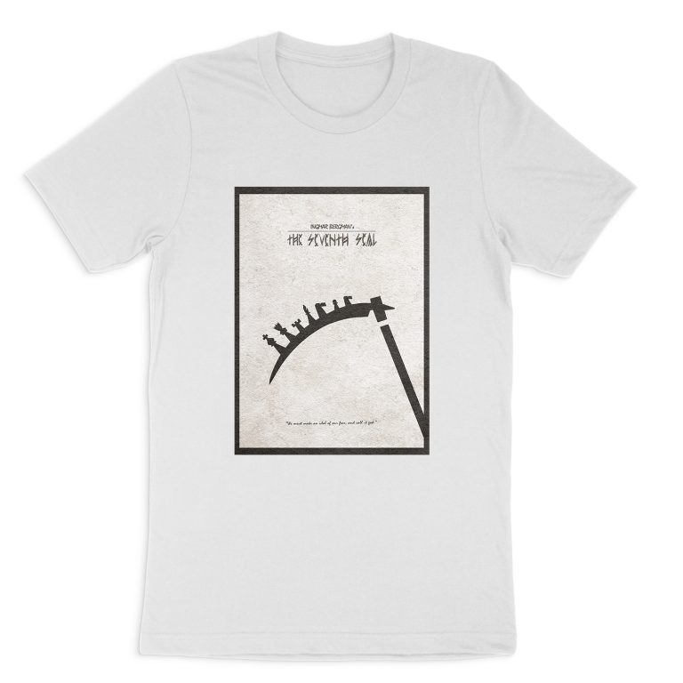 THE SEVENTH SEAL POSTER #2 SHORT SLEEVE T-SHIRT