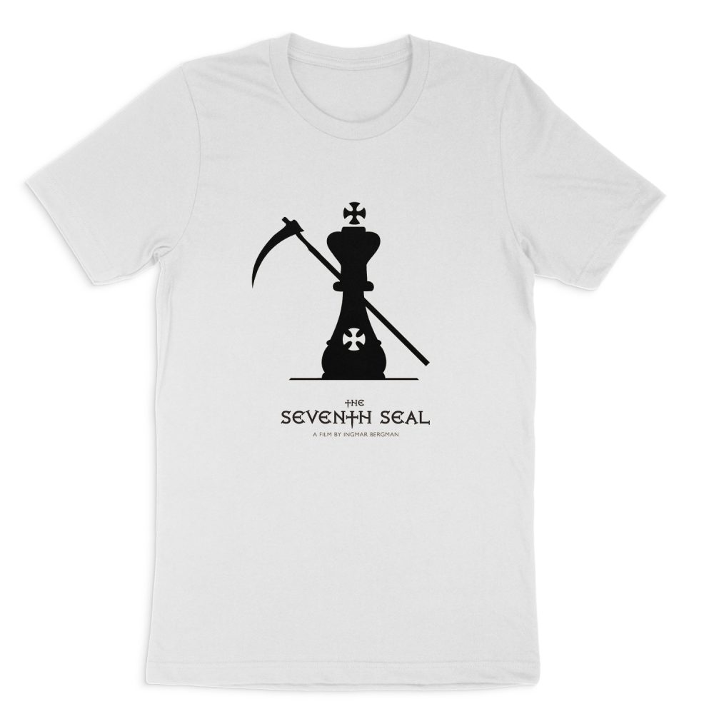 THE SEVENTH SEAL BY INGMER BERGMAN SHORT SLEEVE T-SHIRT