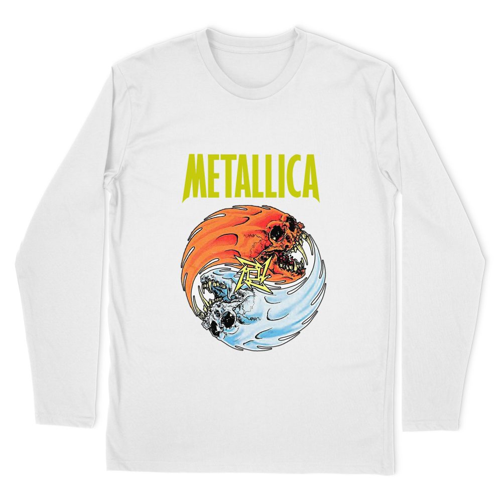 METALLICA FIRE AND ICE LONG SLEEVE T-SHIRT