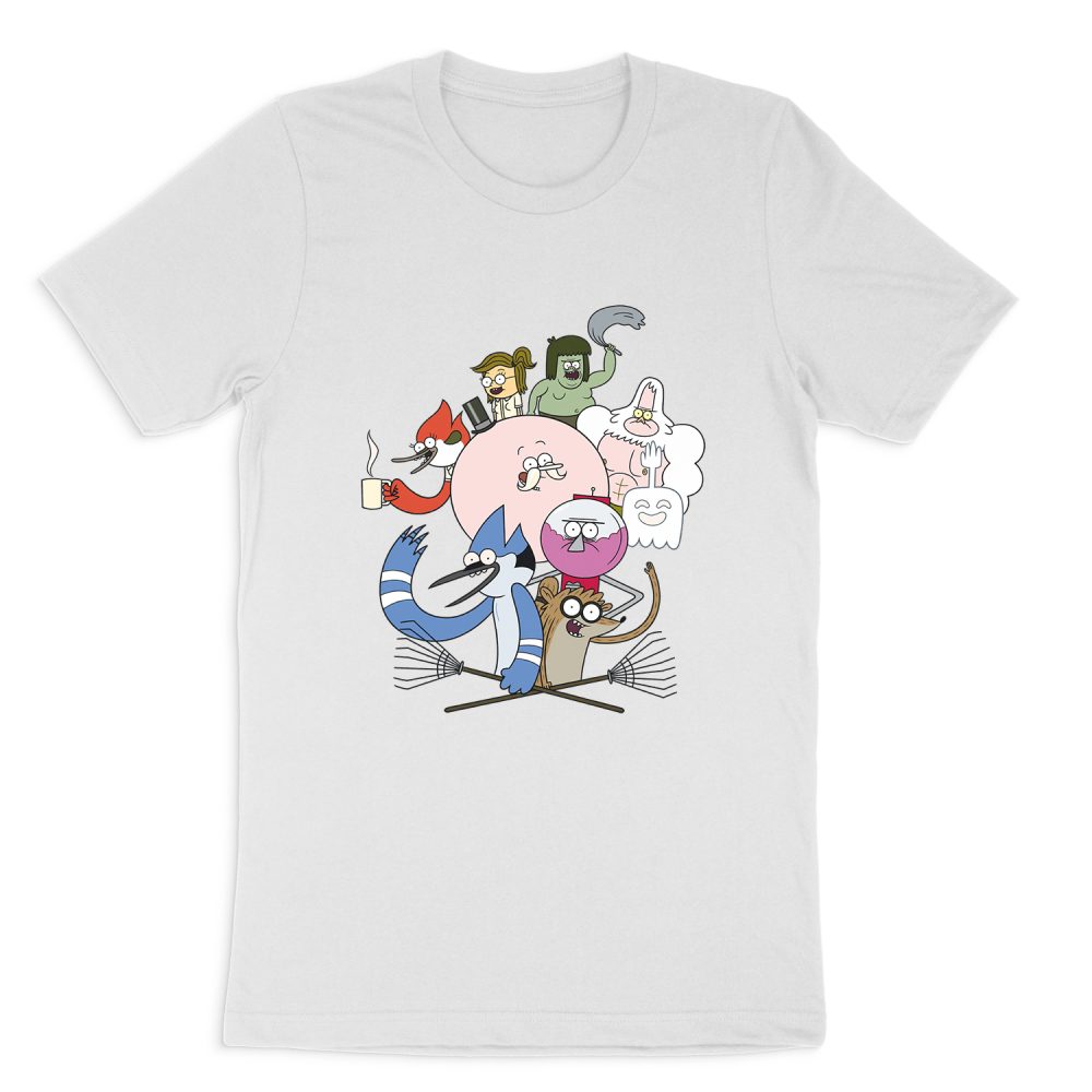 REGULAR SHOW REGULAR CAST SHORT SLEEVE T-SHIRT
