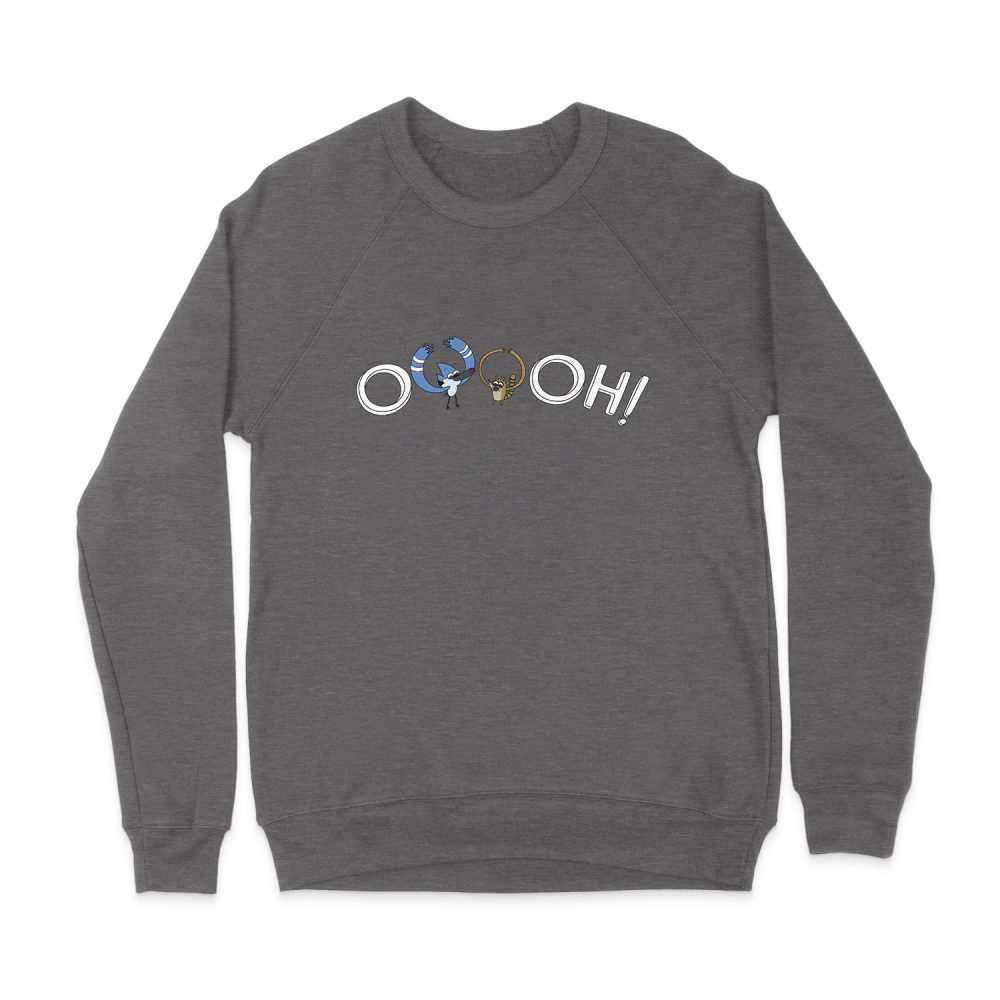 REGULAR SHOW OOOOH JUNIORS SWEATSHIRT