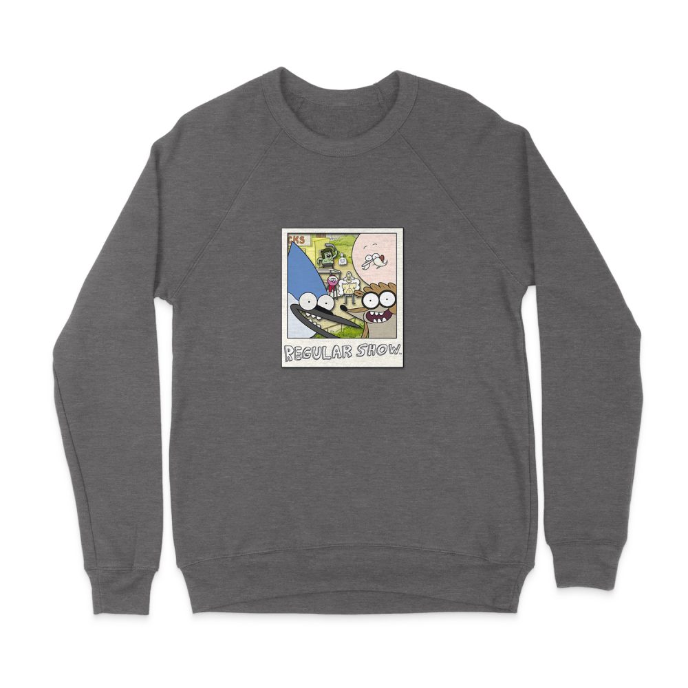 REGULAR SHOW INSTANT PICTURE JUNIORS SWEATSHIRT