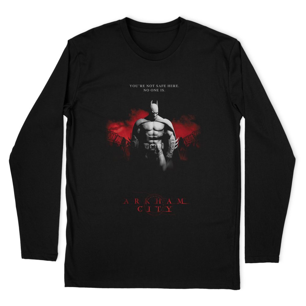 BATMAN - ARKHAM STANDING STRONG LONG SLEEVE T-SHIRT