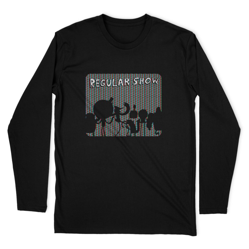REGULAR SHOW RGB GROUP LONG SLEEVE T-SHIRT