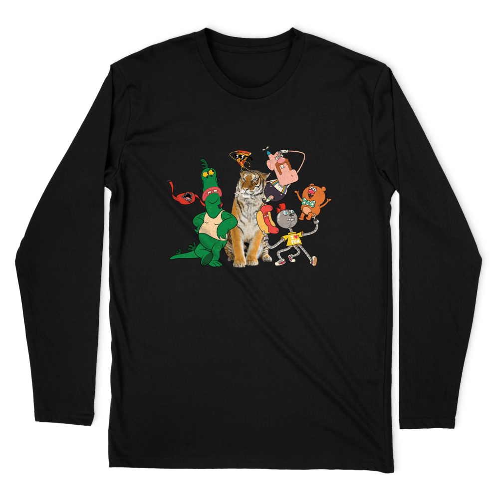 UNCLE GRANDPA GROUP LONG SLEEVE T-SHIRT