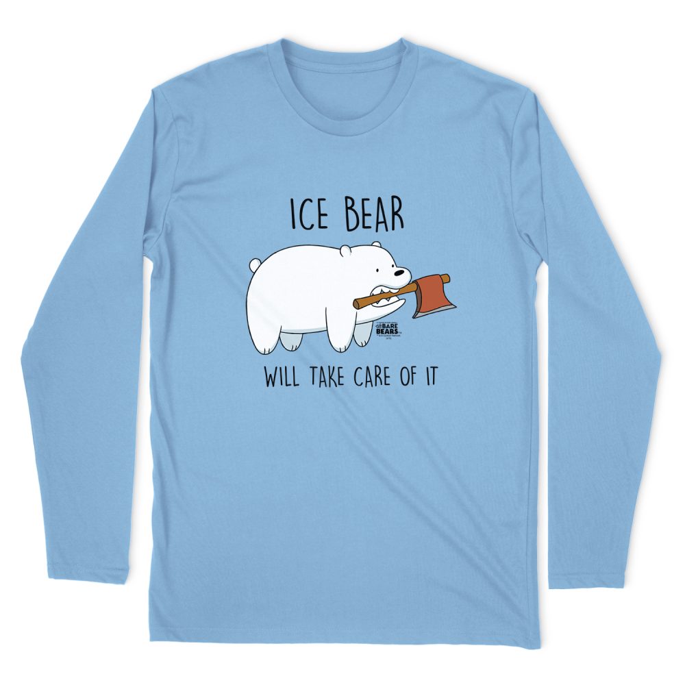 WE BARE BEARS TAKE CARE OF IT LONG SLEEVE T-SHIRT