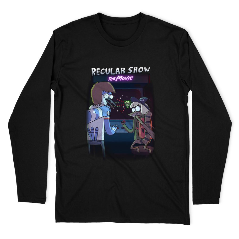 REGULAR SHOW RS THE MOVIE LONG SLEEVE T-SHIRT