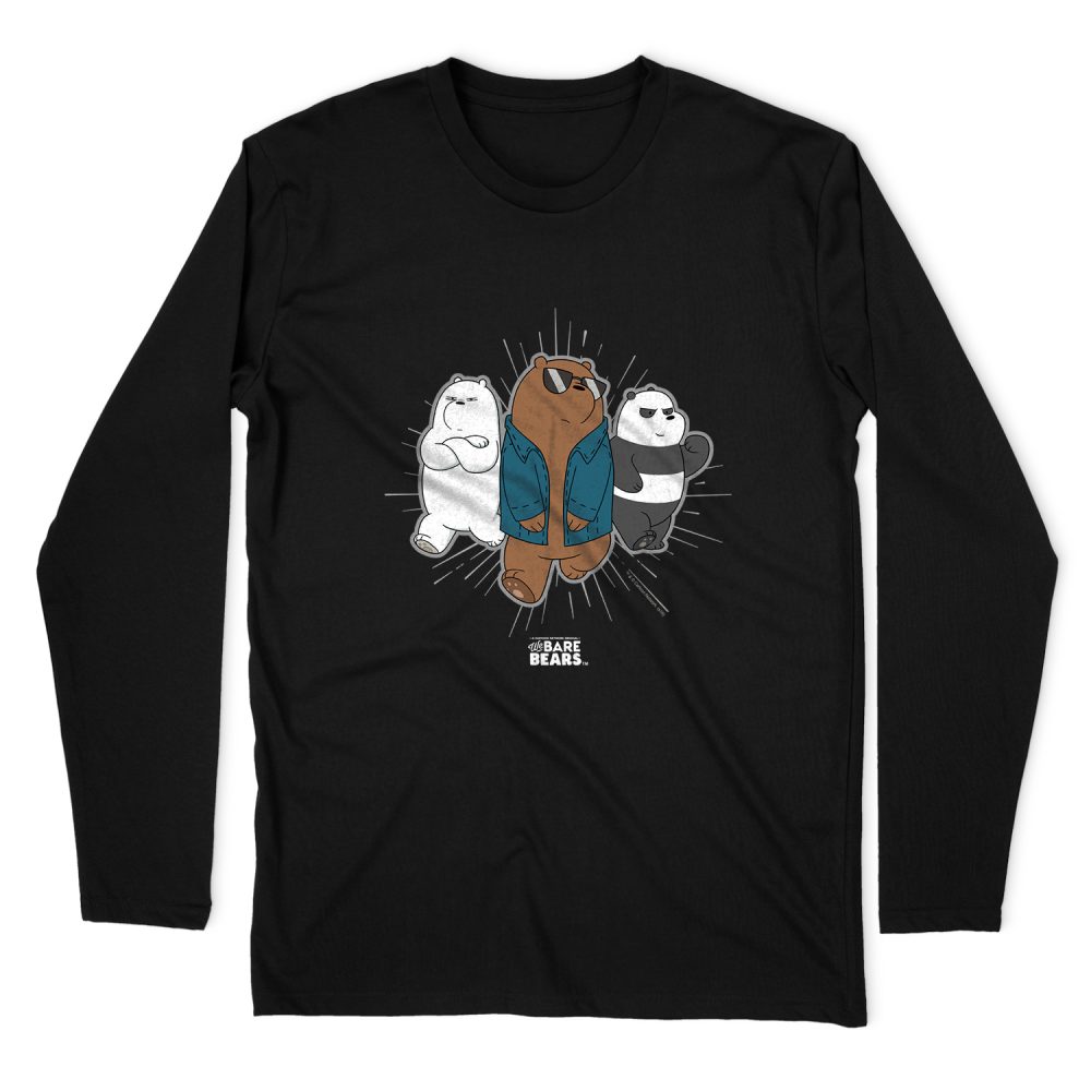 WE BARE BEARS JACKET LONG SLEEVE T-SHIRT