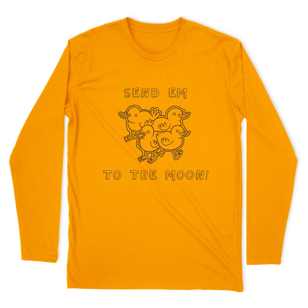 REGULAR SHOW BABY DUCKS LONG SLEEVE T-SHIRT