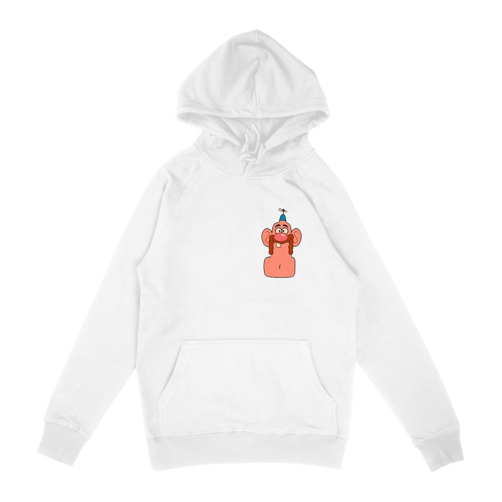 UNCLE GRANDPA FACE HOODIE