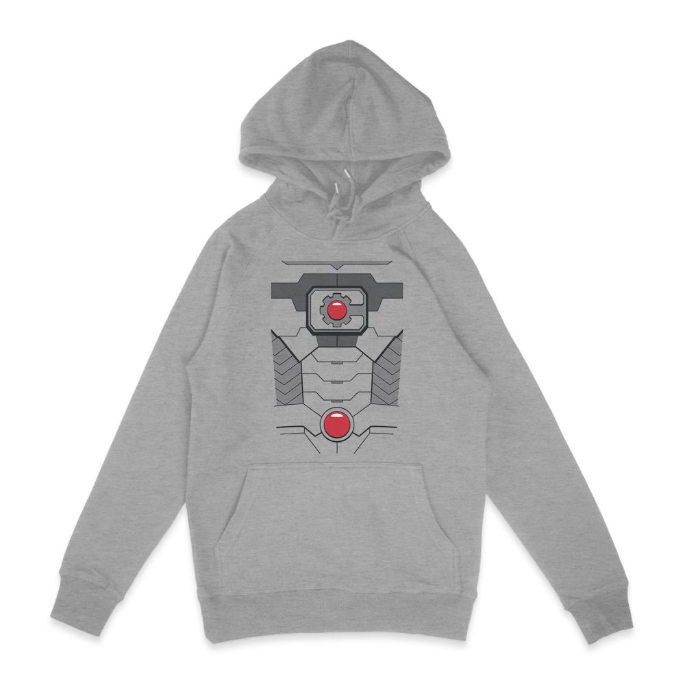 JUSTICE LEAGUE CYBORG COSTUME UNIFORM HOODIE