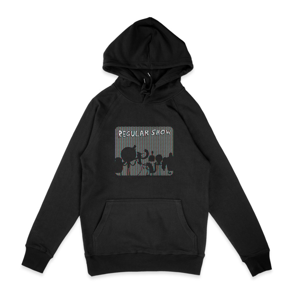 REGULAR SHOW RGB GROUP HOODIE