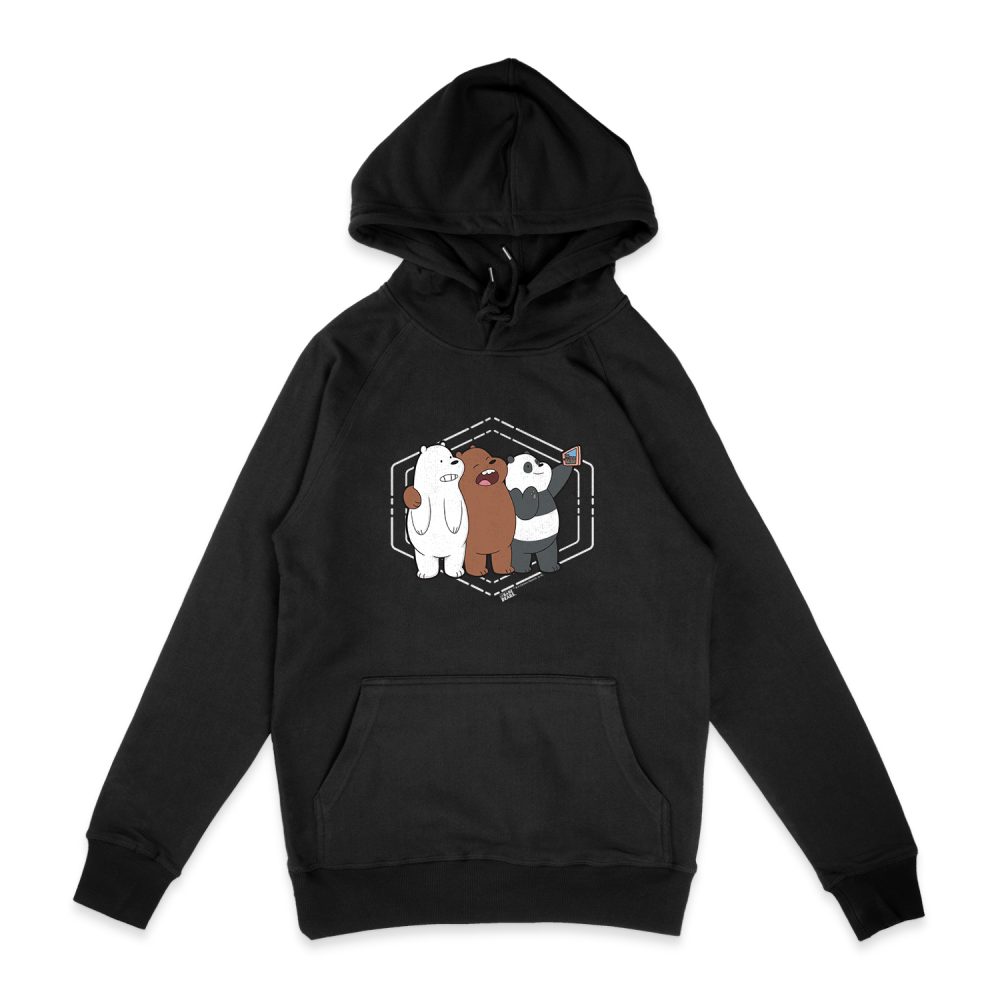 WE BARE BEARS SELFIE HOODIE
