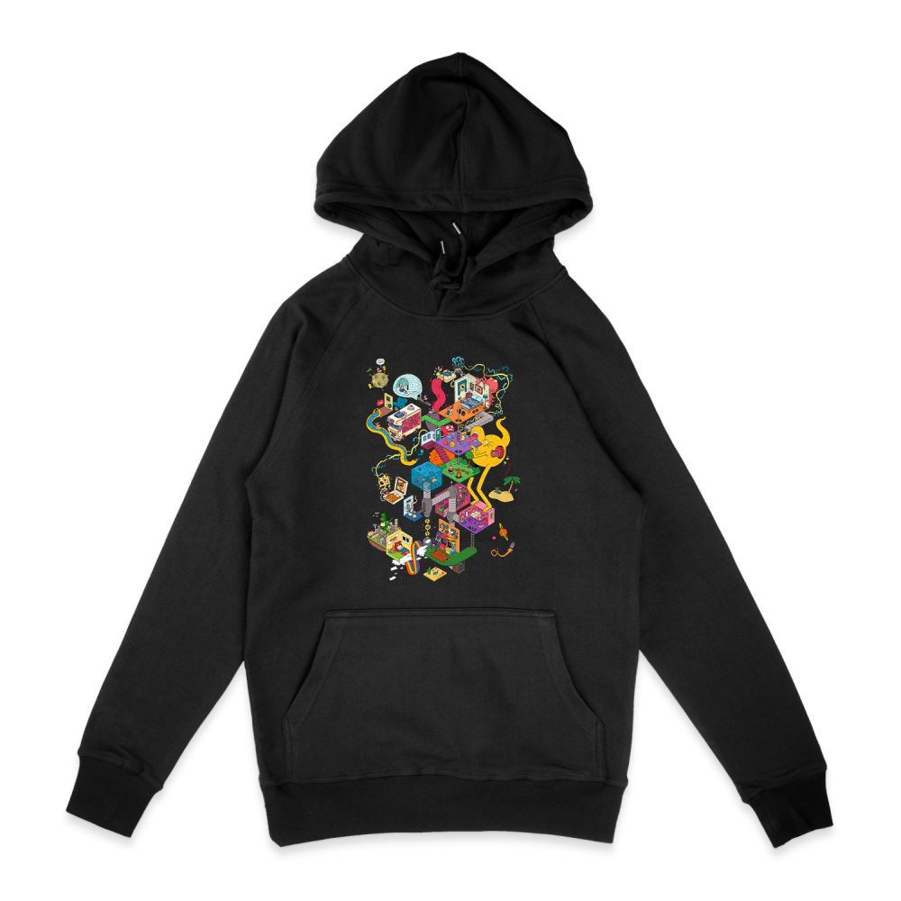 UNCLE GRANDPA INSIDE THE RV HOODIE
