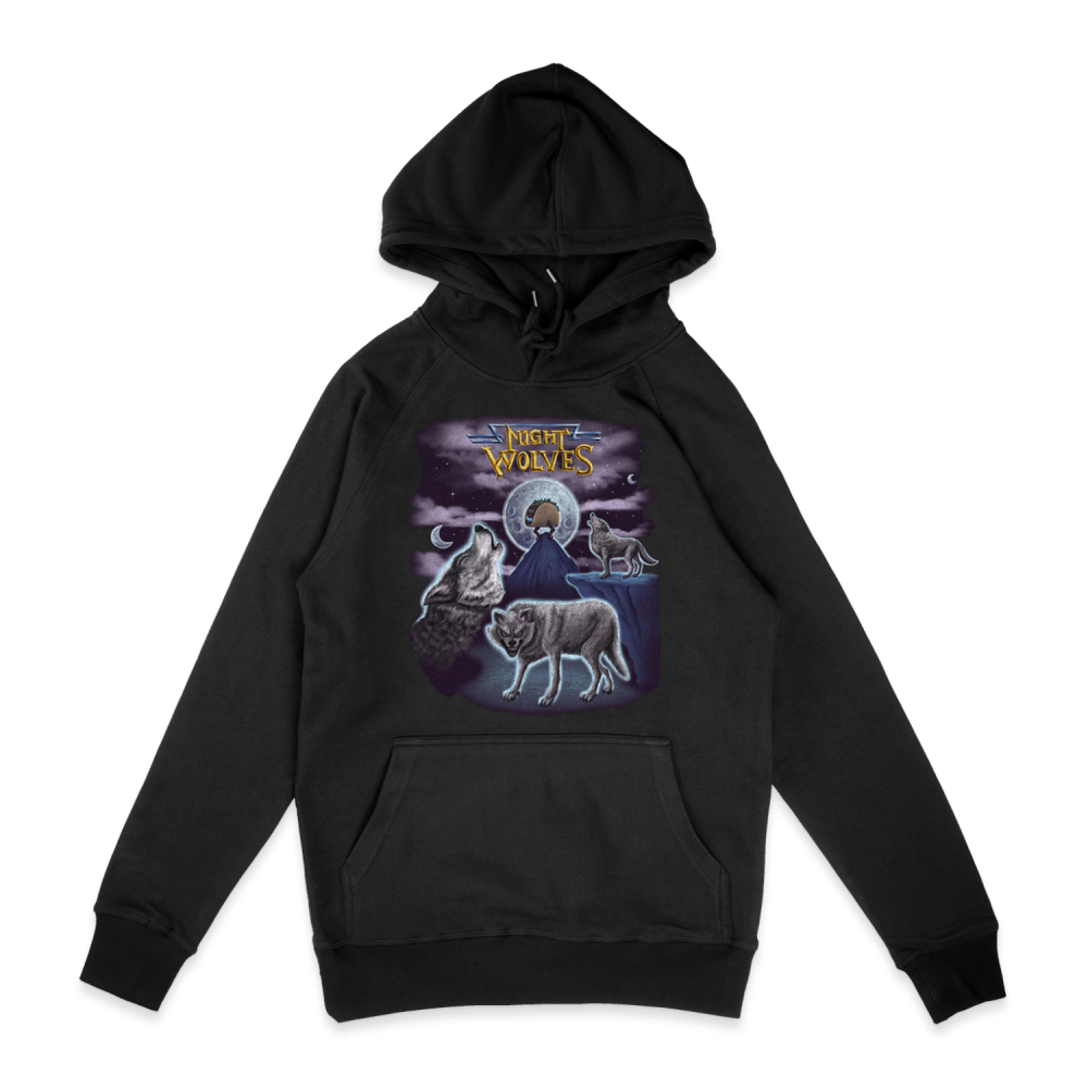 UNCLE GRAND PA NIGHT WOLVES HOODIE