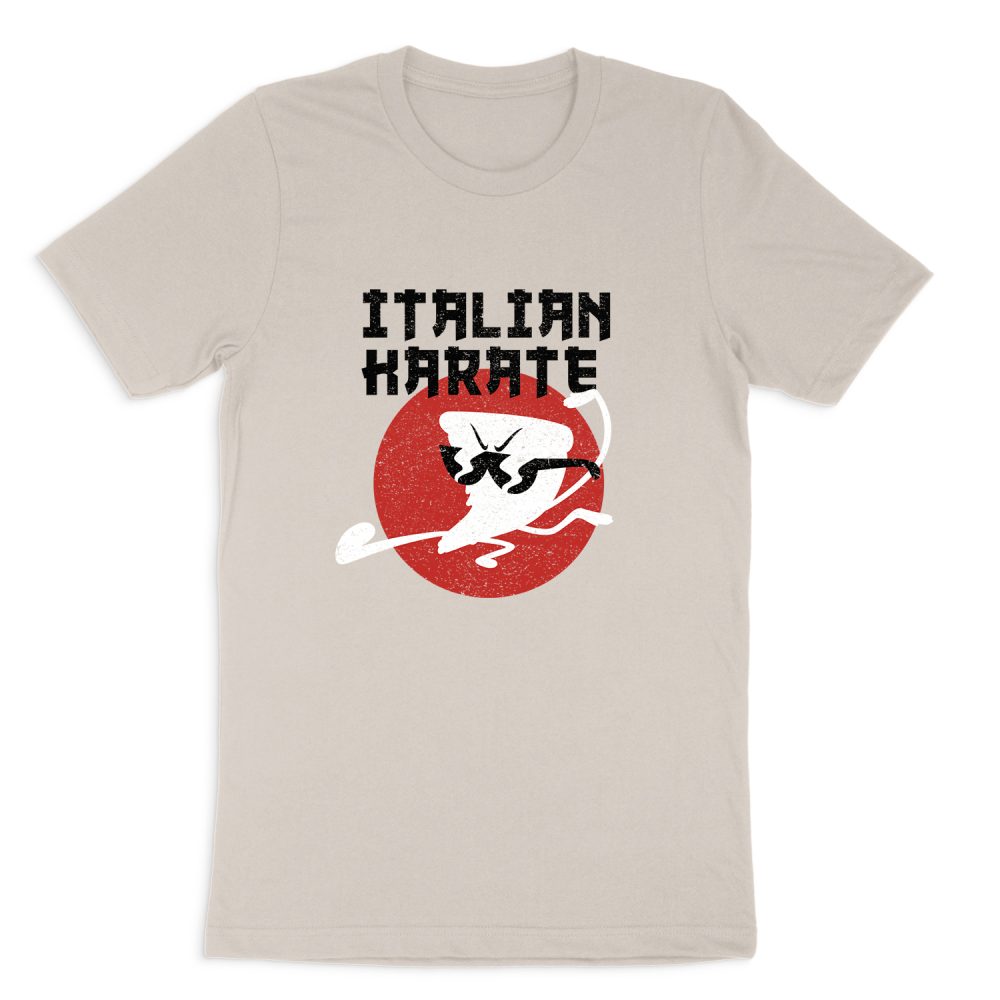 UNCLE GRANDPA ITALIAN KARATE SHORT SLEEVE T-SHIRT